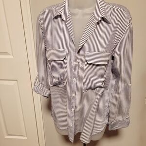Zara Classic Striped Women Shirt